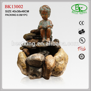 polyresin jardíninfantil de la fuente - Product Image 1