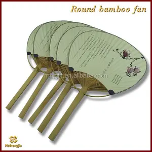 wholesale cheap high klasse chinese handwerk runde hand fan