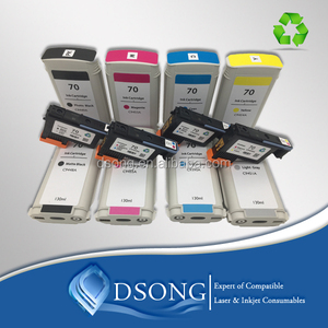 Thay thế Tám Màu Sắc bộ Ink Cartridge & Đầu In cho <span class=keywords><strong>HP</strong></span> Designjet Z3100/Z2100/Z3200/<span class=keywords><strong>Photosmart</strong></span> <span class=keywords><strong>Pro</strong></span> B9180 cho HP70 Mực - Product Image 2