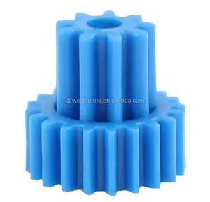 OEM ODM design drawing customized pom plastic compound gear replacement plastic pom nylon parts as real samples