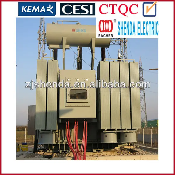 SF 20kv 35kv 63kv 66kv 69kv 110kv 220kv 330kv potenza ad olio trasformatore dalla fabbrica della cina con certificato IEC CESI KEMA ISO9001