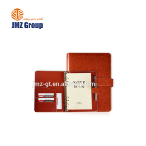 Cremallera de cuero Padfolio A4 de alta calidad con carpeta de 6 anillas Carpeta de documentos Producto de archivo Premium - Product Image 3