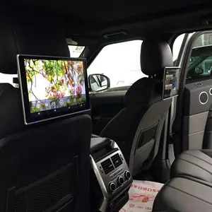 Car Android Monitor DVD Player Poggiatesta Schermo Posteriore Per Land Rover/Range Rover/Range Rover Sport/Evoque /Freelander/Discovery