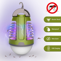 2025 haute qualité IP44 Mini lanterne de Camping personnalisé multicolore 1800mAh Li-ion insecte Zapper USB chargeur batterie à semi-conducteurs