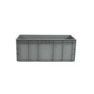 stacking EU standard square plastic crate containers