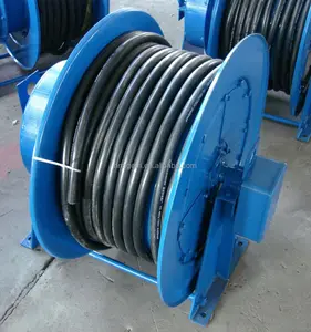 Spring Driven Retractable Cable Coiling Drum