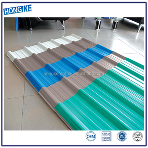 Tetto capannone copertura con 1130 tipo upvc tetto ondulato fogli per il magazzino tetti - Product Image 6