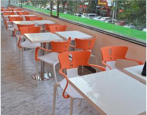 Acrylic Solid Surface <strong>Kitchen</strong> Table <strong>Sets</strong>, <strong>Dining</strong> <strong>Set</strong> Dinner Table with Chairs - Product Image 6