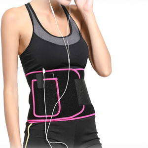 MKAS גבר אישה כושר מותאם אישית לוגו neoprene גוזם slim מותניים זיעה חגורת כדי לרדת במשקל - Product Image 1