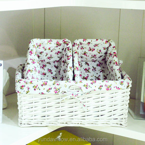Grands paniers <span class=keywords><strong>en</strong></span> <span class=keywords><strong>osier</strong></span>, décoratifs, pour cadeaux - Product Image 3