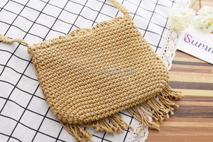 <span class=keywords><strong>Borsa</strong></span> a tracolla da spiaggia con frange all'<span class=keywords><strong>uncinetto</strong></span> in <span class=keywords><strong>cotone</strong></span> 2024 da donna - Product Image 6