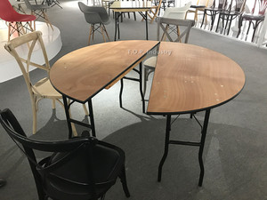 prime bordo in metallo angoli tavoli pieghevoli - Product Image 3