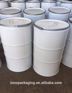 En gros 55 Gallons/<span class=keywords><strong>200</strong></span> <span class=keywords><strong>litres</strong></span> de qualité <span class=keywords><strong>alimentaire</strong></span> tambour en acier avec dessus ouvert - Product Image 6