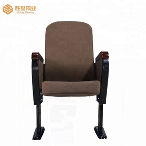 Fundas para asientos tapizados de tela, muebles de teatro, silla de auditorio usada, escritorio de conferencia, asientos de auditorio, precio de fábrica, venta al por mayor - Product Image 6