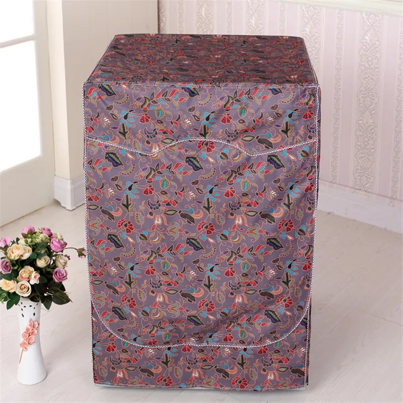 Front Load Washing Machine Dust Covers Dustproof Waterproof Cloth Cover Decor Cases Lot