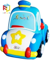 Balançoire électrique d'intérieur en fibre de verre pour enfants Machine à jeux d'arcade Kiddie Rides
