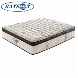 Mini matelas à ressort de poche orthopédique personnalisé importation Double matelas à ressort de poche de bonne qualité