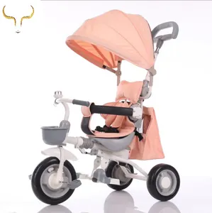 Child Folding Tricycle Bicycle Baby Cart For Children Aged 1-6 Years