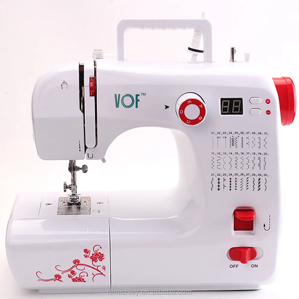 VOF-máquina de coser overlock de alta calidad, FHSM-702 de costura con agujero de botón de cuatro pasos