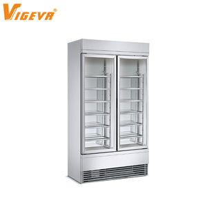 Vetrina Freezer Verticale Commerciale con Porta in Vetro, Espositore Refrigerato - Product Image 1