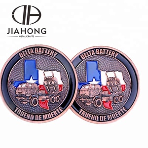 Cobre antiguo ee.uu. marines <span class=keywords><strong>esmalte</strong></span> suave 3D moneda logotipo - Product Image 4
