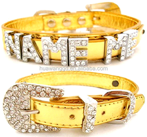 Actory-collar de perro con letras ostentosas, accesorio ersonalizado con hebilla ostentosa - Product Image 4
