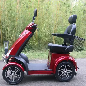 Gehandicapten vierwiel elektrische mobiliteit scooter 500 w