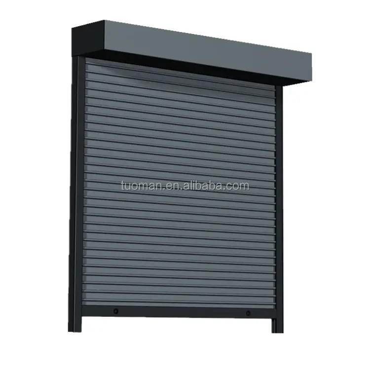 Automatic Roller Shutter TOMA Automatic Roller Shutter Garage Door Outdoor Roller Shutter Crank Roller Shutter