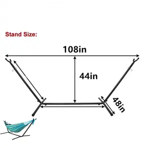 נייד מתקפל ערסל Stand & פלדה Stand עבור ערסל