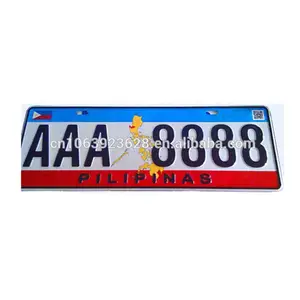 Manufacturer for Government License Plates /Blank Philippines Vehicle Number Plate