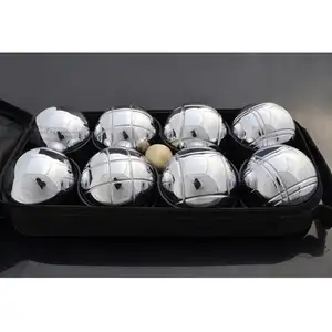 4 模式 8 球 Boule Bocce Petanque 球套装户外运动游戏 w/Carry 袋