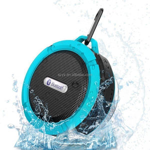 Low price waterproof fm shower radio, original design waterproof wireless speaker for shower with suction cup