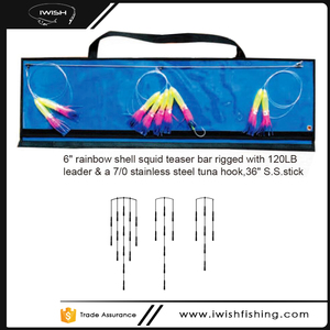 Sac de rangement pratique 9 pouces <span class=keywords><strong>pour</strong></span> barres à épandreuses de calmar et de thon, matériel de pêche - Product Image 4