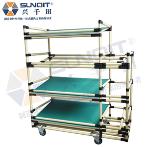 Hochwertiges <span class=keywords><strong>2</strong></span> Zoll schwarzes ruhig schließendes universelles Rollenrad mit Bremse für Werkbank-Flow Rack aus Kunststoff - Product Image 5
