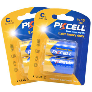 شنتشن PKCELL 1.5v r14p c حجم um-2 صغيرة الزنك الكربون بطارية جافة - Product Image 5