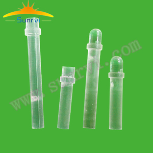 Tubos de Guía de Luz LED de Alta Calidad, 3.2MM, Material de <span class=keywords><strong>PC</strong></span> Transparente, PLP1-125, Columna Concentradora de Cabeza Plana - Product Image 2