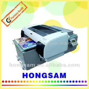 PVC/PE/PP impresora de cama plana / la máquina con tinta eco solvente