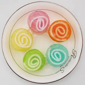 Sweet Funny Mini Colors Factory Low Price Body Skin Care Raw Material Exfoliating Candy Soap