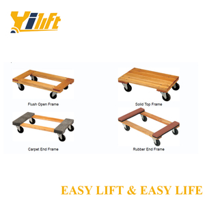 China Hohe Qualität Stabile Verschiedene Holz Verhindern Warp Feuchtigkeits Möbel Moving Dolly - Product Image 3