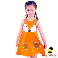 orange frocks designs