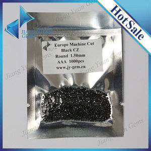 Venta Brasil caliente del corte de máquina de 1,5 mm Nano Negro <span class=keywords><strong>Espinela</strong></span> de joyas de oro - Product Image 1