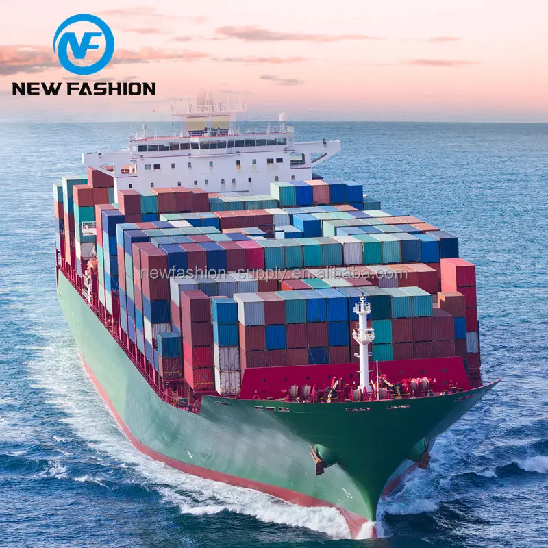 Internazionale FCL LCL trasporto di mare servizi di inoltro tasso ocean cargo società di logistica di spedizione da qingdao ningbo shanghai