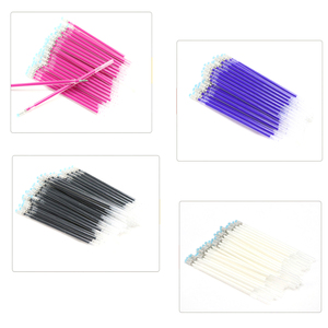 Alta pluma <span class=keywords><strong>recambios</strong></span> sensibles al calor recarga desaparecer recarga pluma borrable de cuero de marca - Product Image 2