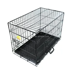 Hot design Double door wire welded dog crate for DE market