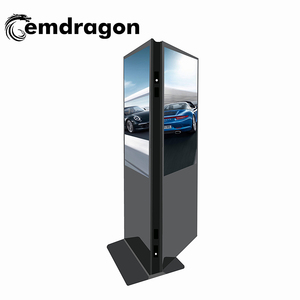 Trong nhà 43 "tầng đứng điện tử kỹ thuật số biển đôi bên kép màn hình thông tin Android kiốt LCD hiển thị video <span class=keywords><strong>player</strong></span> - Product Image 6