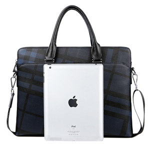 Nuova <span class=keywords><strong>borsa</strong></span> da lavoro da <span class=keywords><strong>uomo</strong></span>, <span class=keywords><strong>borsa</strong></span> a mano alla moda a quadri, <span class=keywords><strong>borsa</strong></span> trendy per computer da 14 pollici, <span class=keywords><strong>borsa</strong></span> a <span class=keywords><strong>tracolla</strong></span>. - Product Image 3