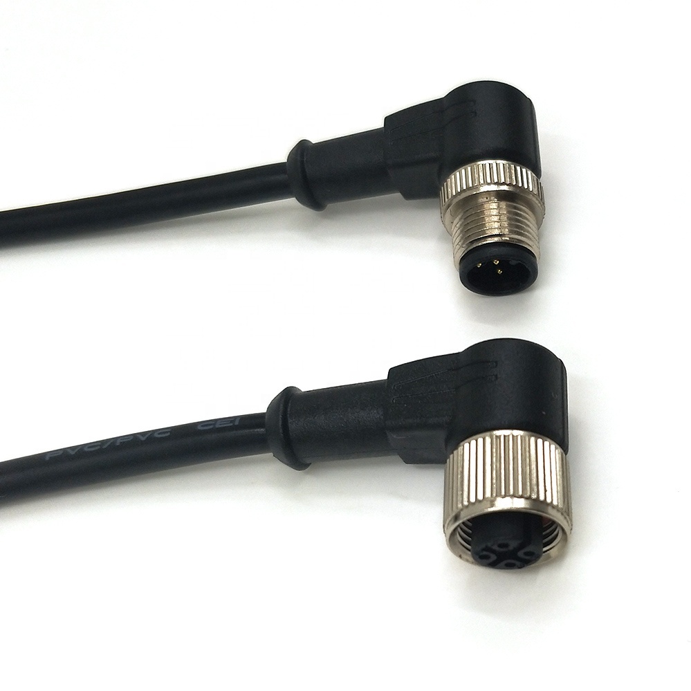 IP67 IP68 impermeable Circular mujer hombre M8 M12, 2, 3, 4, 5, 8 12 17 Pin conector de Cable