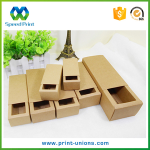 Design exclusif brun kraft mat petit papier huile essentielle boîtes d'emballage - Product Image 3