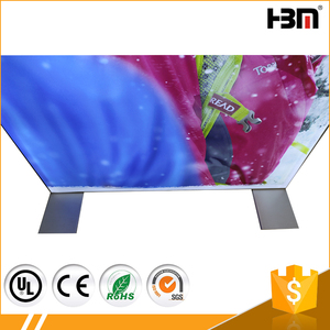 160mm lateral doble soporte libre <span class=keywords><strong>desplazamiento</strong></span> muestra llevada caja de luz de aluminio de encargo - Product Image 5