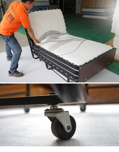 2016 Portátil Plegable de Acero <span class=keywords><strong>Marco</strong></span> de la Cama Colchón Para Dormir/Base De La Cama/de Metal <span class=keywords><strong>Marco</strong></span> de La Cama Plegable - Product Image 4